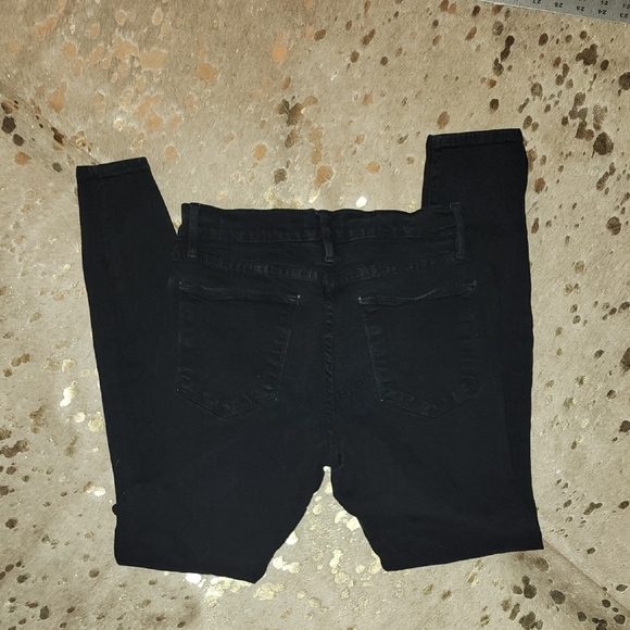 Frame Denim Black Skinny Jeans Classic Style - Picture 6 of 6
